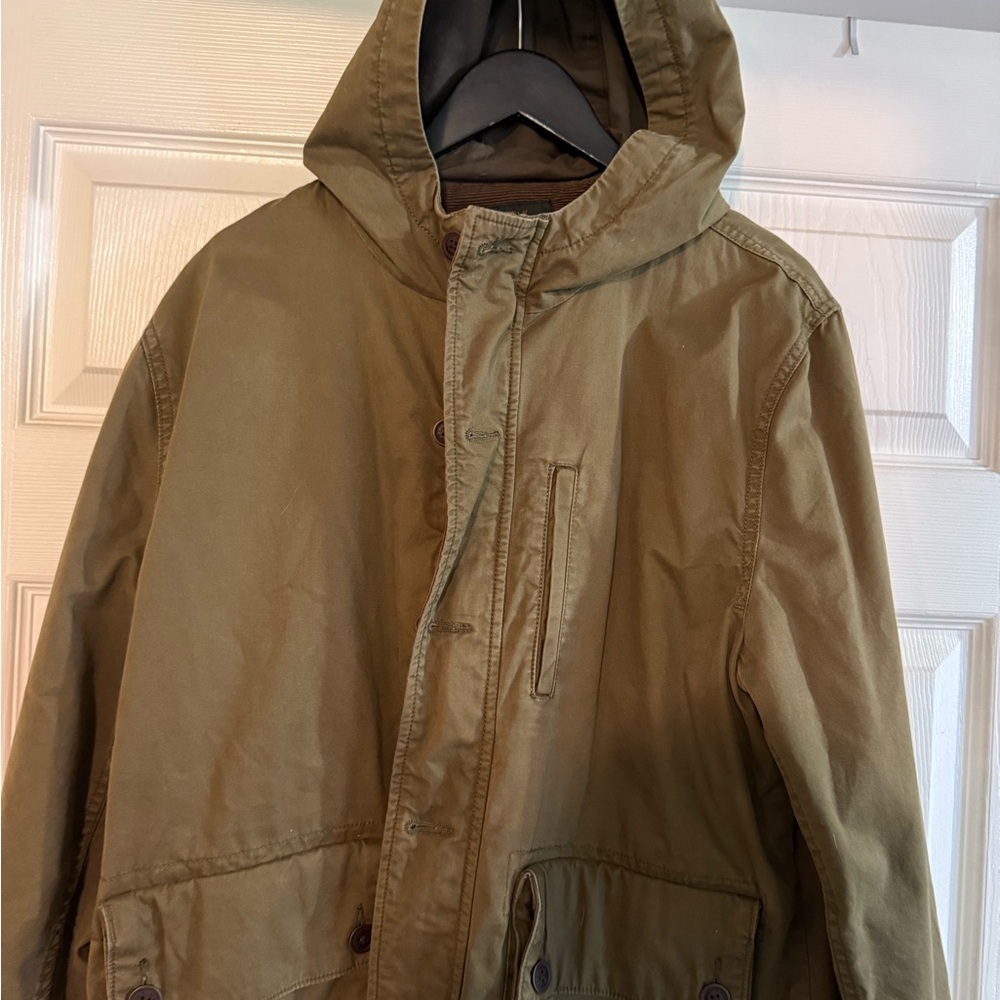 Lucky Brand Olive Military Jacket
